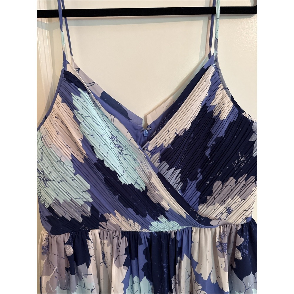 New Banana Republic Strappy Crossover Vee Pocket Dress Women's Size 14 - Picture 2 of 7